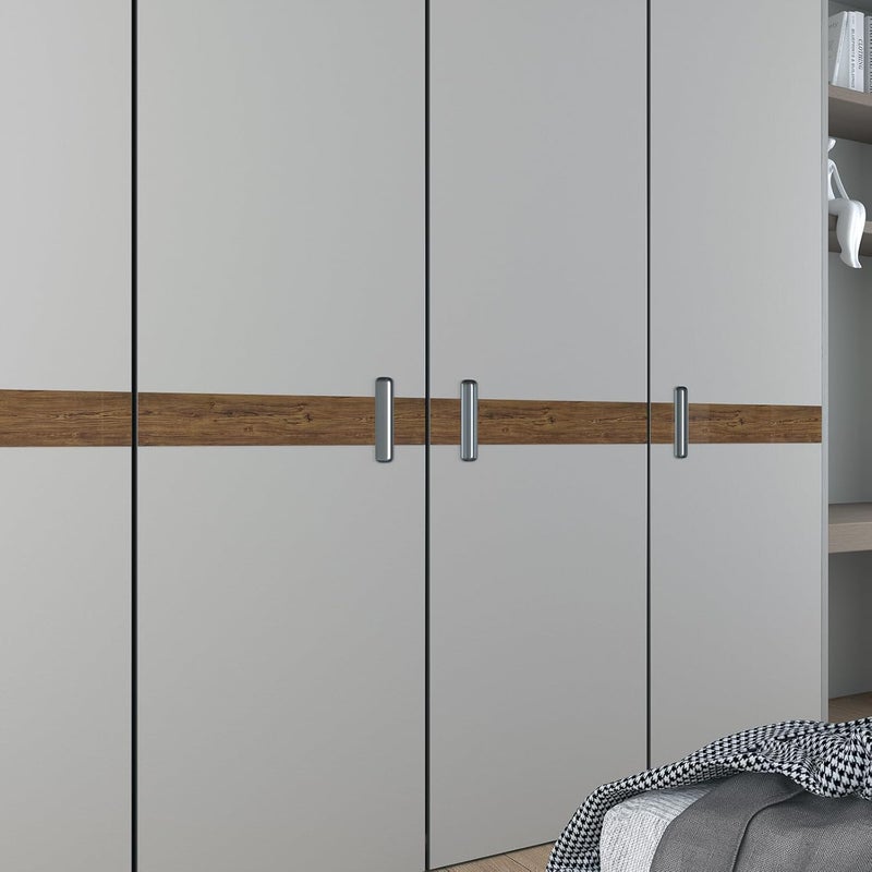 Decotalk 3"x236" Wood Border Wallpaper Peel and Stick Wood Grain Wallpaper Self Adhesive Wall Paper Removable Mirror Frame Border Wood Frame Mirror Vinyl for Bedroom Home Decor - Image 2